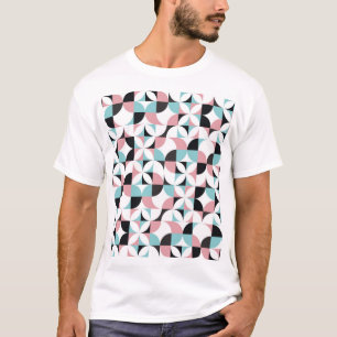 Minimalistische Geometrie, skandinavische Kunstwer T-Shirt