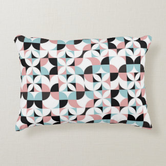 Minimalistische Geometrie, skandinavisches Kunstwe Dekokissen