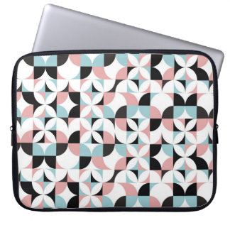 Minimalistische Geometrie, skandinavisches Kunstwe Laptopschutzhülle