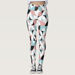 Minimalistische Geometrie, skandinavisches Kunstwe Leggings