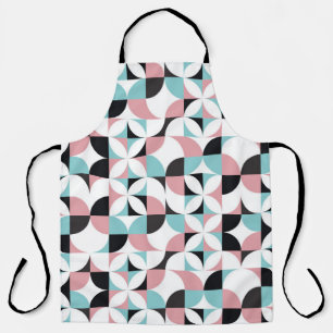 Minimalistische Geometrie, skandinavisches Kunstwe Schürze