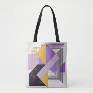 Minimalistische geometrische Elemente Tasche