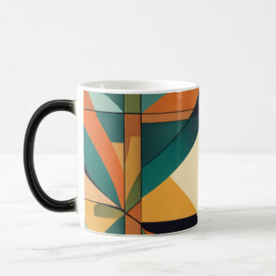 Minimalistische geometrische Muster - Morphing Tas Verwandlungstasse