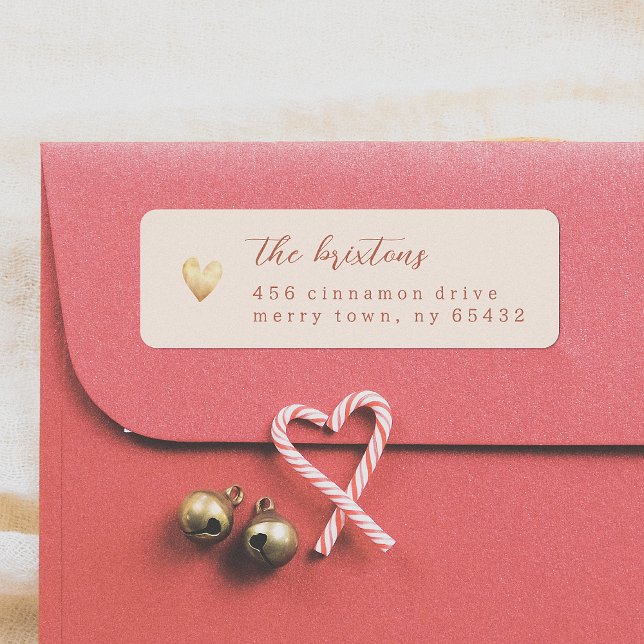 Minimalistische Goldherz-Kalligrafie (Von Creator hochgeladen)