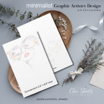 Minimalistische grafische Kunst-Design-Schreibware