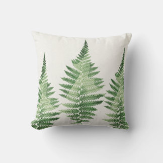 Minimalistische Grüne ernährende botanische Illust Kissen