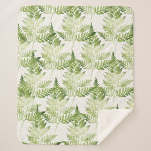 Minimalistische Grüne ernährende botanische Illust Sherpadecke
