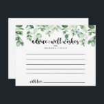 Minimalistische grüne Eukalyptus-Hochzeitsratenkar Postkarte<br><div class="desc">Diese minimalistisch grüne eucalyptus Hochzeitsratenkarte ist perfekt für eine rustikale Hochzeit. Das Design ist mit handgemalten Aquarellgrün Eukalyptus,  inspirierend natürliche Schönheit. Diese Karten sind ideal für Hochzeiten,  Brautparty,  Babydusche,  Graduiertenfest u.v.m. Personalisieren Sie die Karten mit den Namen der Braut und Bräutigam,  den Eltern,  die Sie werden oder Absolvent.</div>