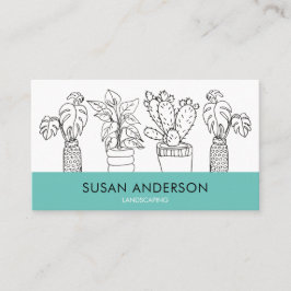 Minimalistische Grünhäuser  Visitenkarte
