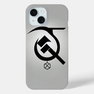 Minimalistische Hammer und Sichel - Schwarz & Weiß Case-Mate iPhone Hülle