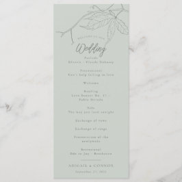 Minimalistische, handgezeichnet Reben weiße Farbe Programm