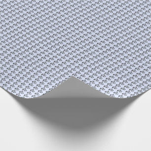 Minimalistische handgezeichnete nahtlose Muster-Gr Geschenkpapier