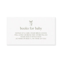 Minimalistische Hellgrüne Gingham-Bücher für Babys