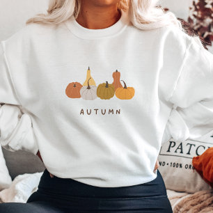 Minimalistische Herbstpumpen Sweatshirt