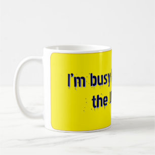 Minimalistische himmlische Kaffeetasse