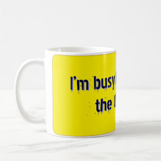 Minimalistische himmlische Kaffeetasse
