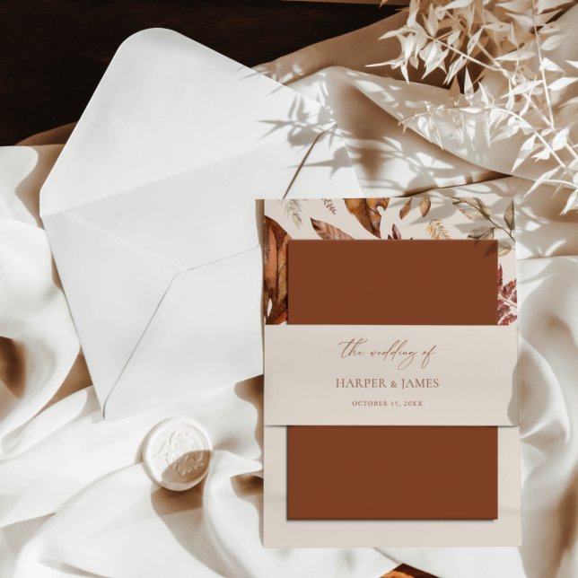 Minimalistische Hochzeit Einladungsbanderole (Von Creator hochgeladen)