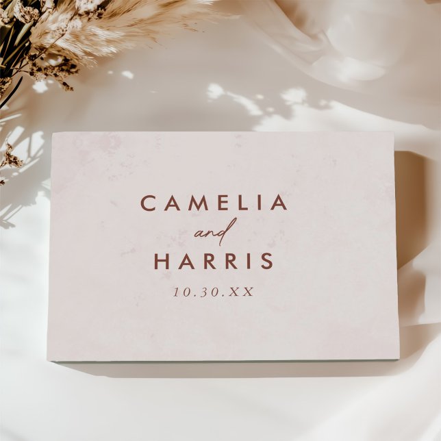 Minimalistische Hochzeit Gästebuch (Von Creator hochgeladen)
