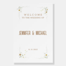 Minimalistische Hochzeit mit moderner Kalligrafie