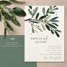 Minimalistische Hochzeit mit Olivenbäumen