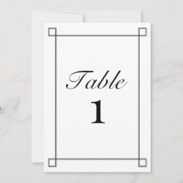 Minimalistische Hochzeitsszenarien in Schwarz und  Einladung