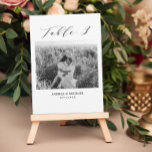 Minimalistische Hochzeitstabelle 3 Nummer & Bildka Ankündigung<br><div class="desc">Eine andere Art,  Ihre Hochzeitsfeiern Tischnummern zu zeigen. Entworfen,  um die Kollektion "Wedding Essentials - Classic" zu ergänzen. Dieses Template enthält 1 Bild,  das als Kind oder als Paar sein könnte,  Tabelle 3 in. Klassische elegante Schrift Typografie,  Pärchennamen und Hochzeitstag. Tabellen 1 bis 15 in der Auflistung abrufen</div>