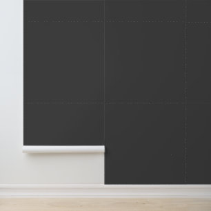 Minimalistische Holzkohle Grau schlichte Vollfarbe Tapete