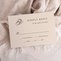 Minimalistische Hufeisenhochzeit | Wahl des Essens