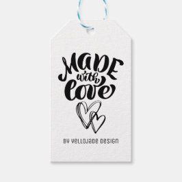 Minimalistische, individuell anpassbare Kalligraph Geschenkanhänger
