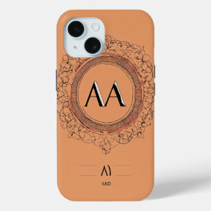 Minimalistische Initials Symbol iPhone Case - IAO