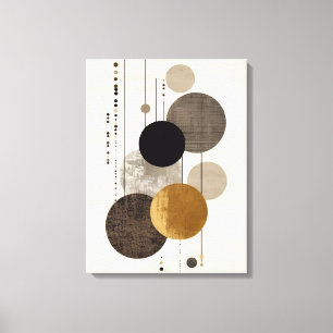 Minimalistische Inspirierende Zitat-Wandkunst Mo Leinwanddruck