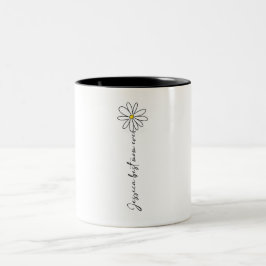 Minimalistische Jessica Beste-Mutter-aller-Zeiten- Zweifarbige Tasse