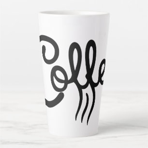 Minimalistische Kaffeekunst-Tasse - Moderne Küchen Milchtasse