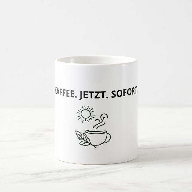 Minimalistische Kaffeetasse (Mittel)