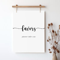 Minimalistische Kalligrafie-Favoriten-Zeichen