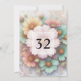 Minimalistische Kalligraphie Einladung