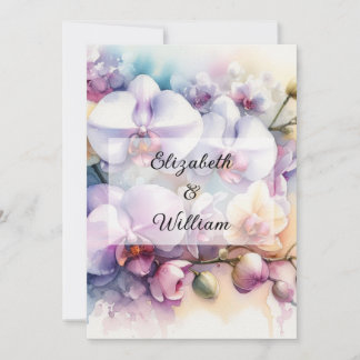 Minimalistische Kalligraphie Einladung