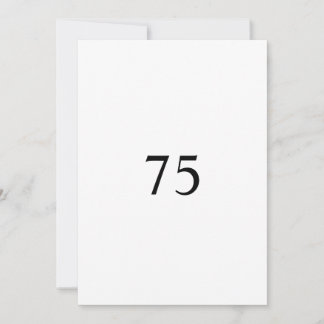 Minimalistische Kalligraphie Einladung