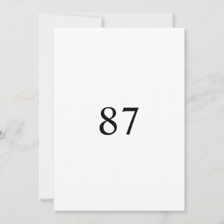 Minimalistische Kalligraphie Einladung