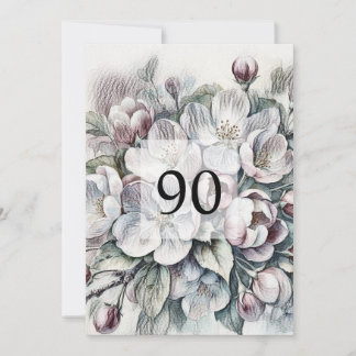 Minimalistische Kalligraphie Einladung