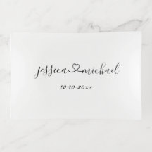 Minimalistische Kalligraphiebezeichnungen, die von