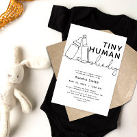 Minimalistische kleine menschliche Shindig Babydus