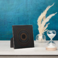 Minimalistische konzentrische Kreisel Geometrie Ar