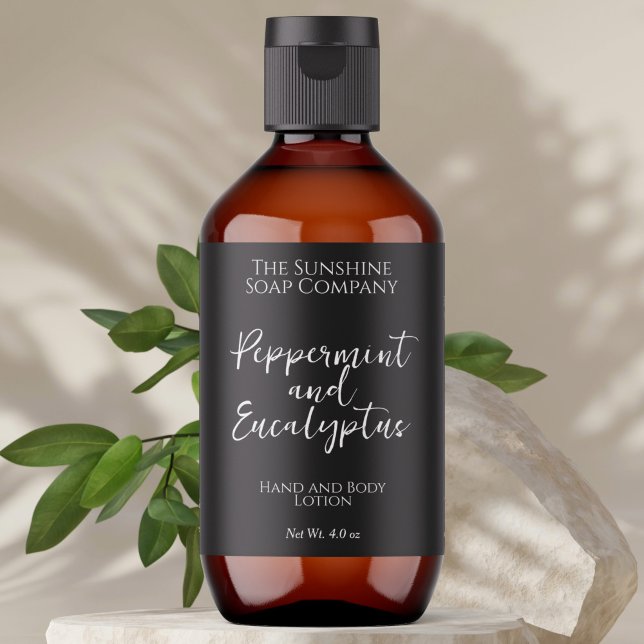 Minimalistische Kosmetik Flasche oder JAR-Etikett  (Von Creator hochgeladen)