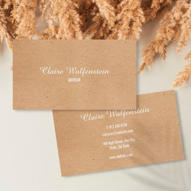 Minimalistische Kraft Modernes Beruflich Visitenkarte (Von Creator hochgeladen)