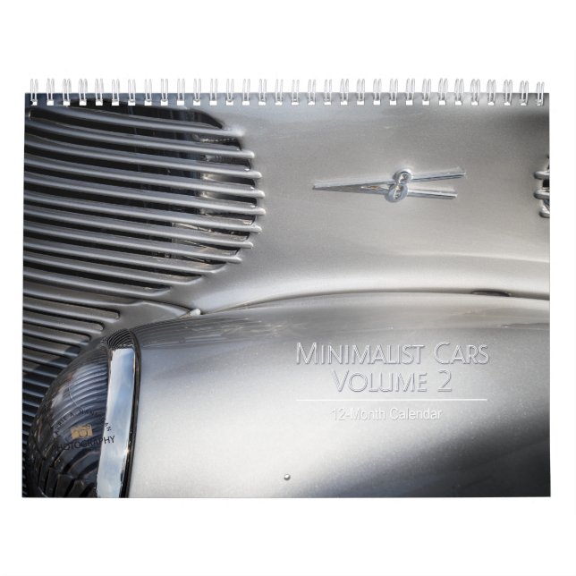 Minimalistische Kraftfahrzeuge Volumen 2 Kalender (Titelbild)