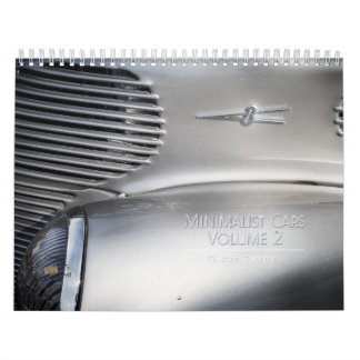 Minimalistische Kraftfahrzeuge Volumen 2 Kalender