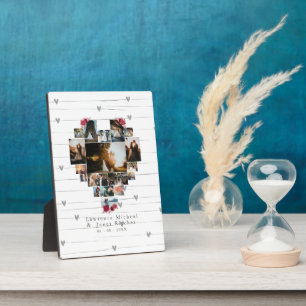 Minimalistische kundenspezifische Geschenke 18 her Fotoplatte