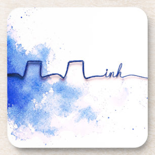 Minimalistische Kunst Inh. Inhalationstherapeut Getränkeuntersetzer