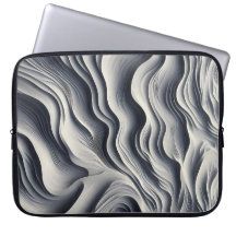 Minimalistische Laptop-Hülle mit Wüstenmotiv